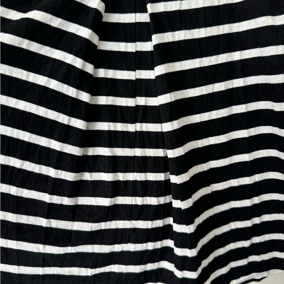 Max studio black and white striped tank top women’s small - Picture 3 of 6